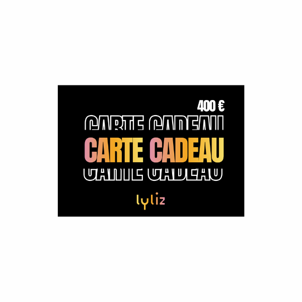Carte cadeau Lyliz - Offrez la liberté de choisir
