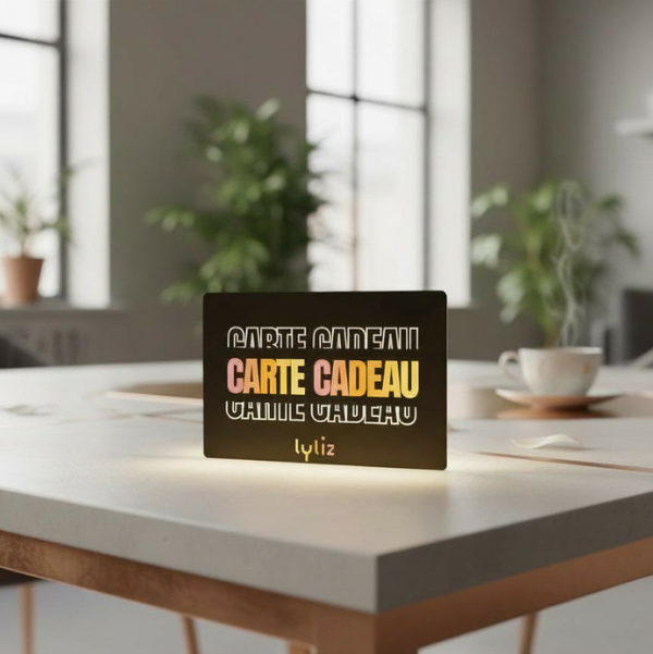 Carte cadeau Lyliz - Offrez la liberté de choisir