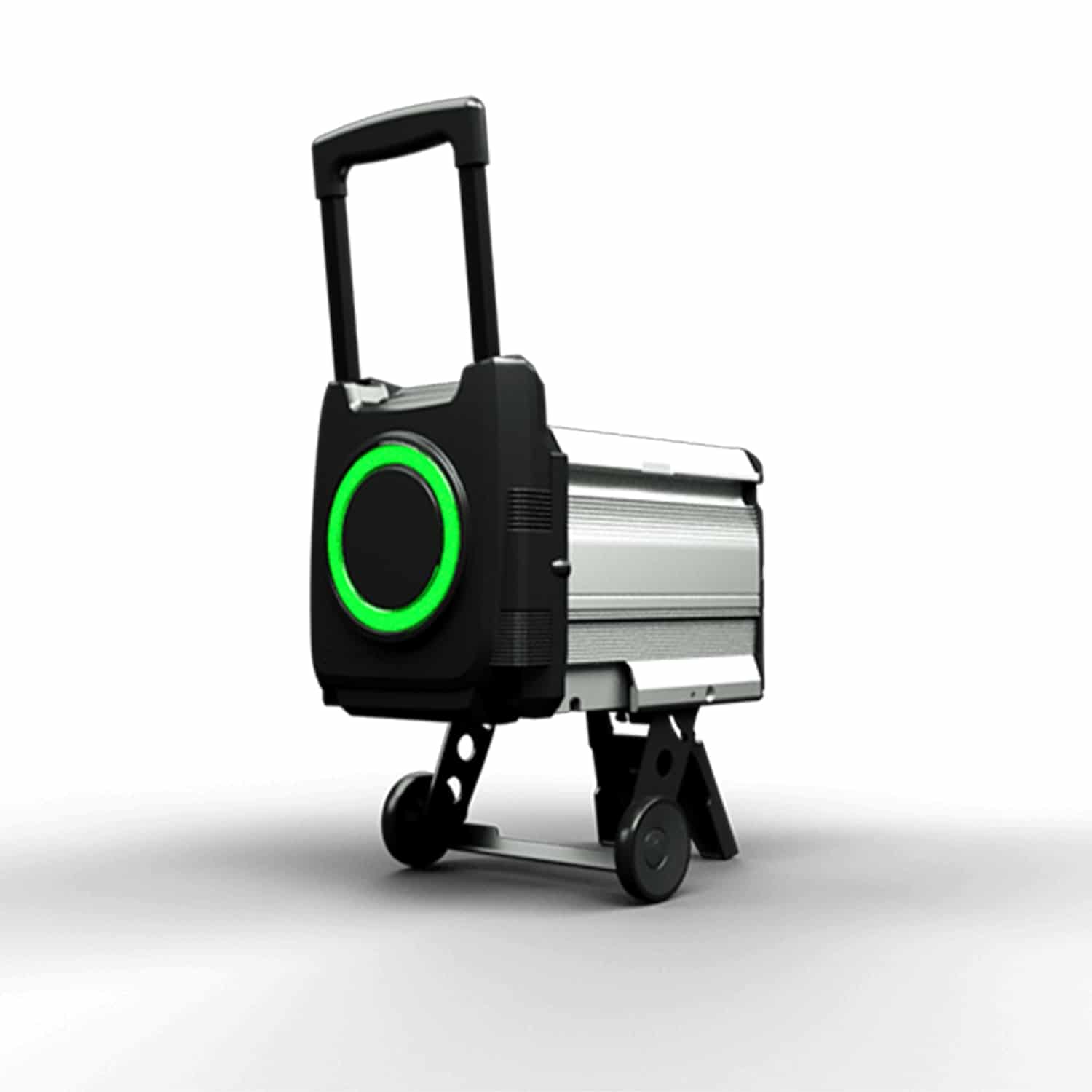 Batterie amovible du scooter électrique Silence avec roulettes pour faciliter le transport