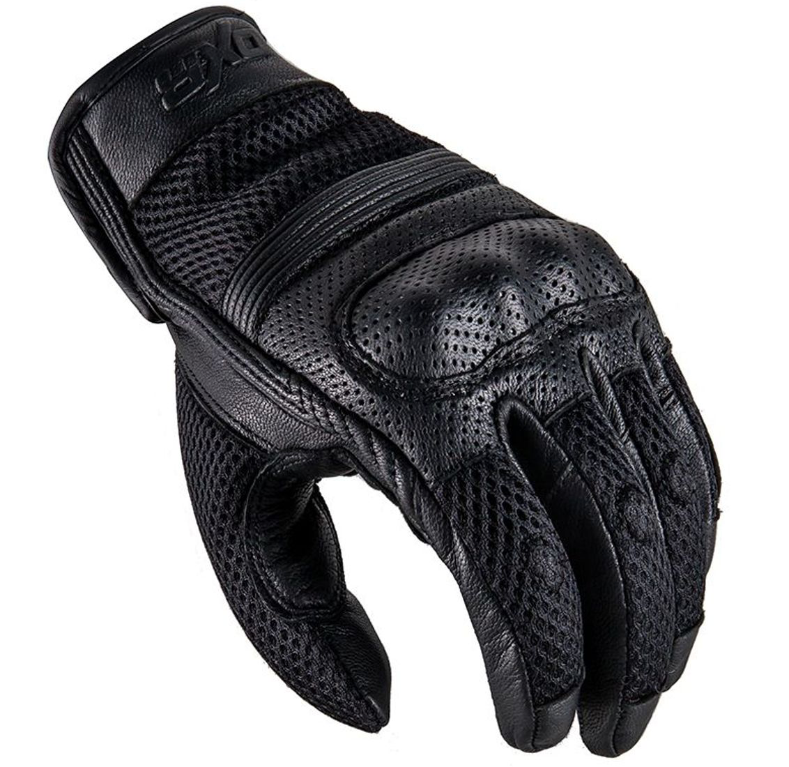 Gants été DXR Upman en cuir de chèvre et mesh 3D, offrant ventilation et protection pour moto et scooter électrique. Disponibles chez Lyliz Lille.