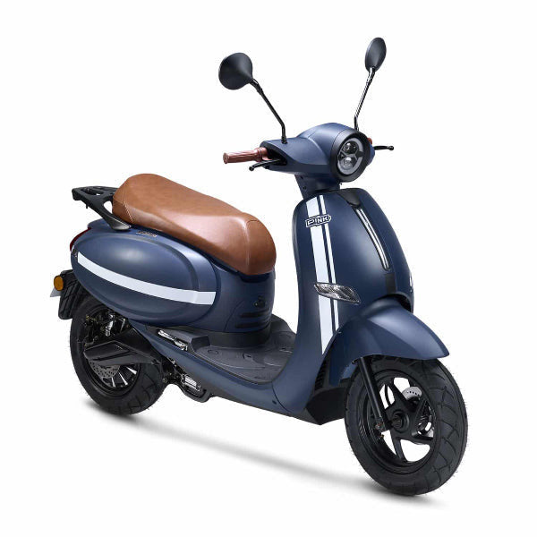 Pink pop plus 125cc bleu foncé scooter électrique