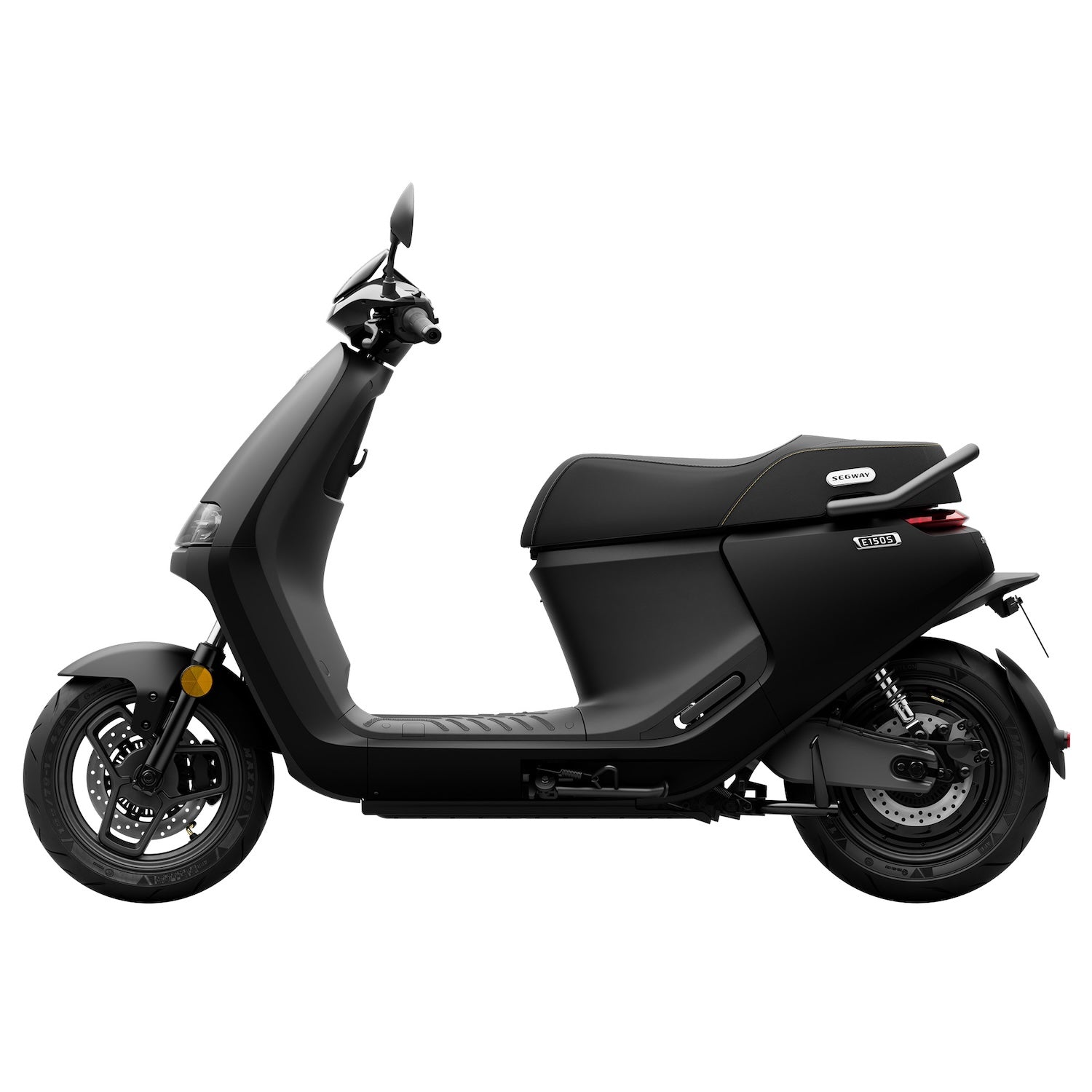 Scooter électrique Segway E300SE noir, équivalent 50 cm³, idéal pour mobilité rapide, connectée et sécurisée