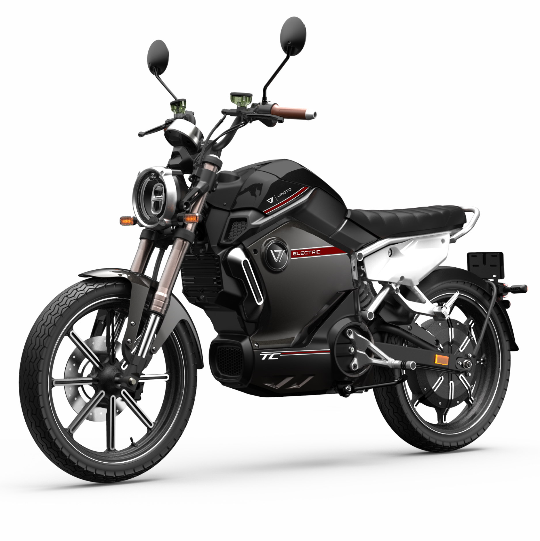 moto electrique tc noir de la marque vmoto en promotion noel à lille