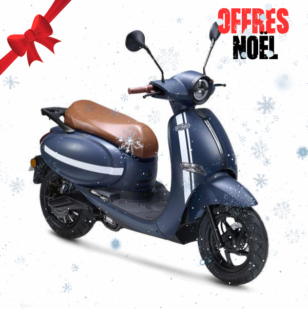 Pink pop plus 125cc bleu foncé scooter électrique en promotion noel
