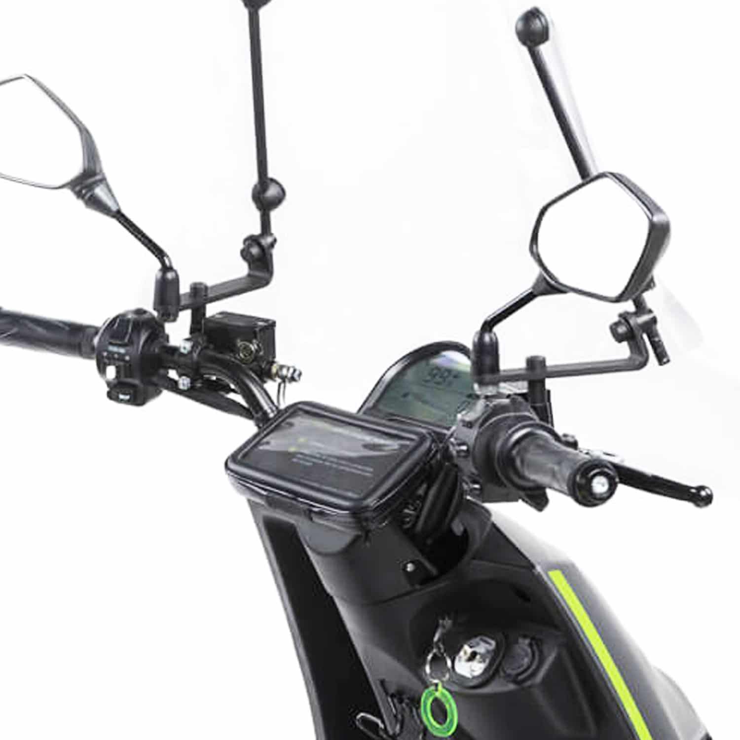 Scooter électrique Silence S02 L1E noir 50 cm³, modèle urbain maniable 