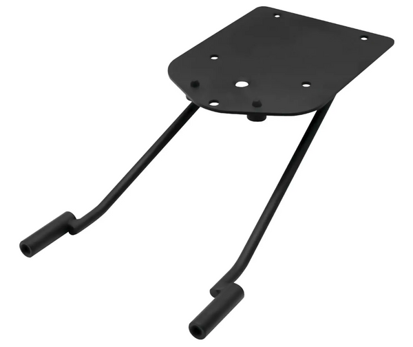 Support Top Master SHAD conçu pour la Super Soco TC Max, permettant l’installation sécurisée d’un top case. Disponible chez Lyliz Lille.